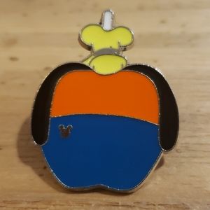 ⭐6/$25 Hidden Mickey Goofy Candy Apple Disney Pin